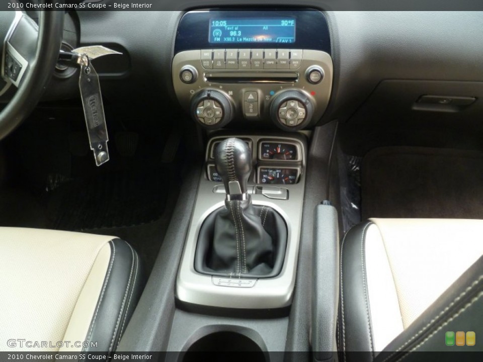 Beige Interior Transmission for the 2010 Chevrolet Camaro SS Coupe #78663637