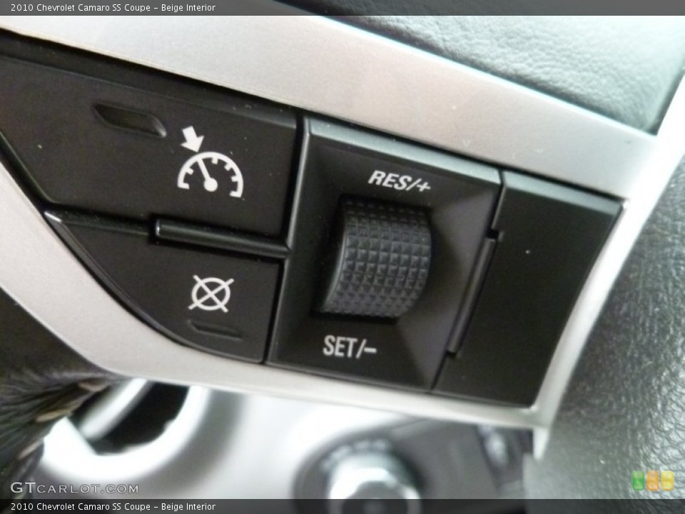 Beige Interior Controls for the 2010 Chevrolet Camaro SS Coupe #78663680