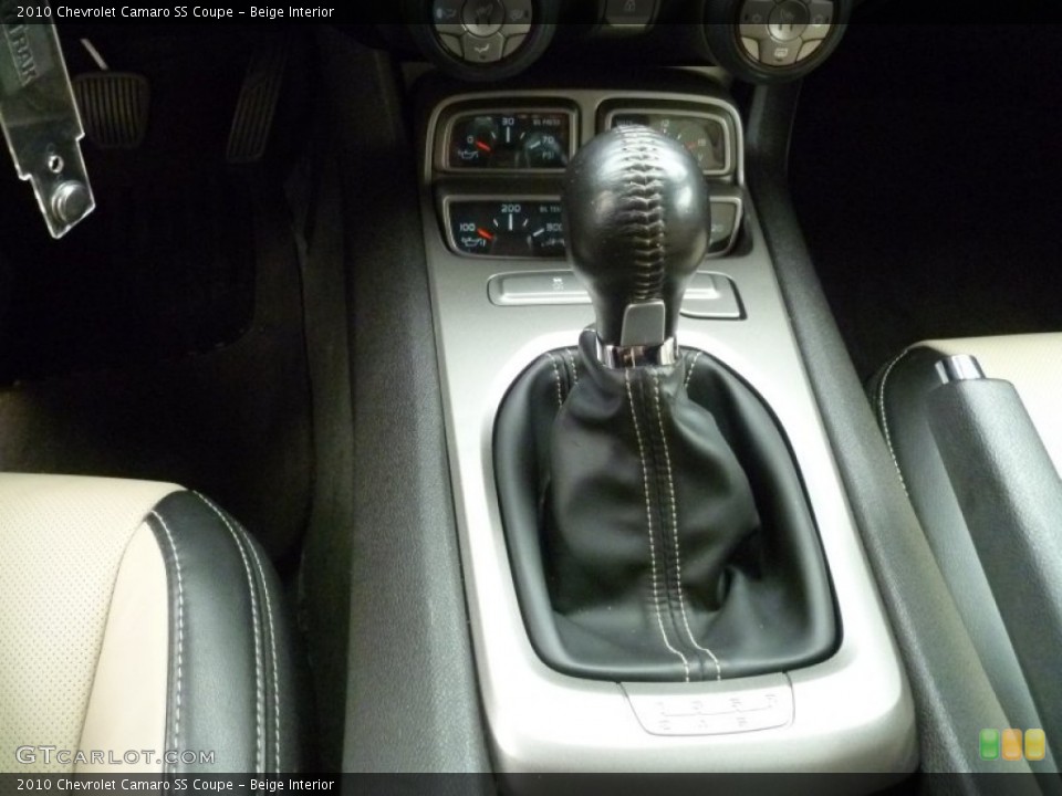 Beige Interior Transmission for the 2010 Chevrolet Camaro SS Coupe #78663718