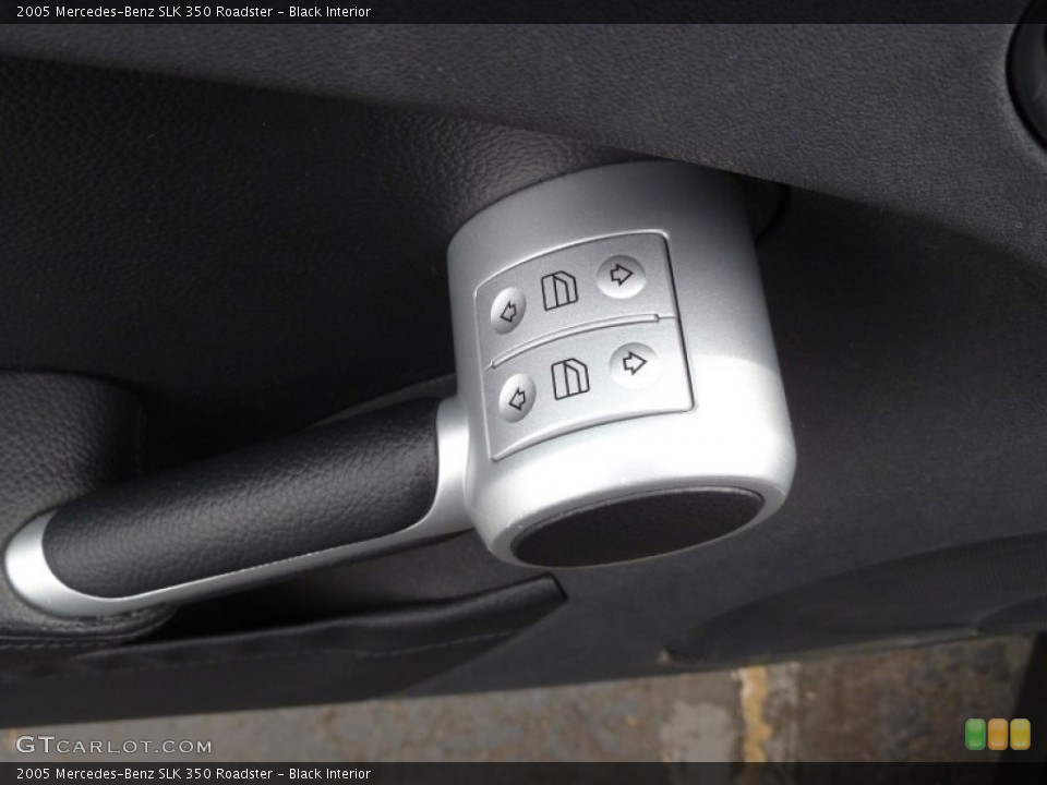 Black Interior Controls for the 2005 Mercedes-Benz SLK 350 Roadster #78664051