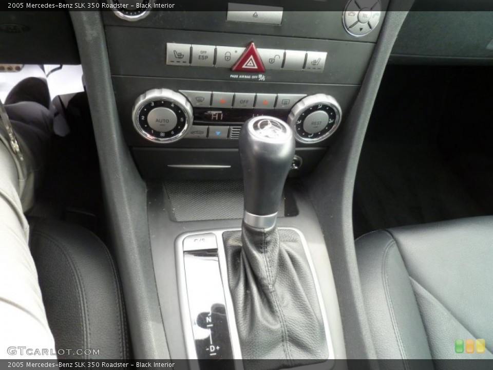 Black Interior Transmission for the 2005 Mercedes-Benz SLK 350 Roadster #78664144