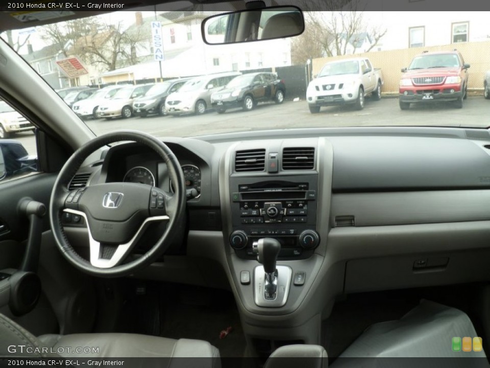 Gray Interior Dashboard for the 2010 Honda CR-V EX-L #78664513