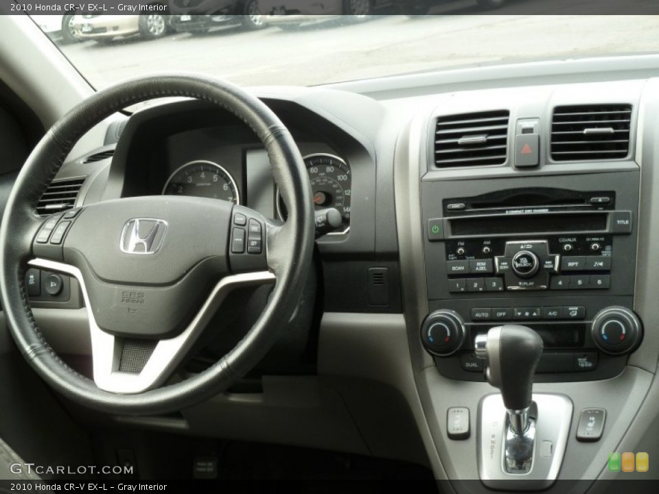 Gray Interior Dashboard for the 2010 Honda CR-V EX-L #78664537