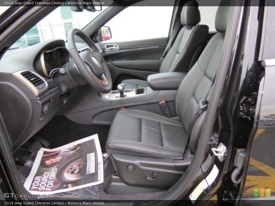 Morocco Black Interior Photo for the 2014 Jeep Grand Cherokee Limited #78666054