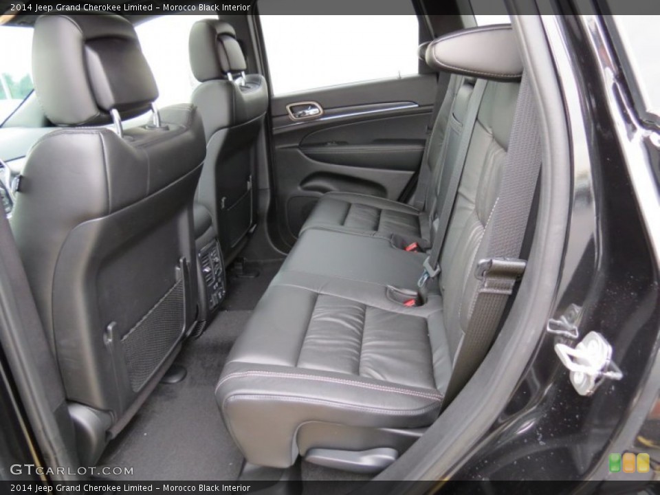 Morocco Black Interior Rear Seat for the 2014 Jeep Grand Cherokee Limited #78666094