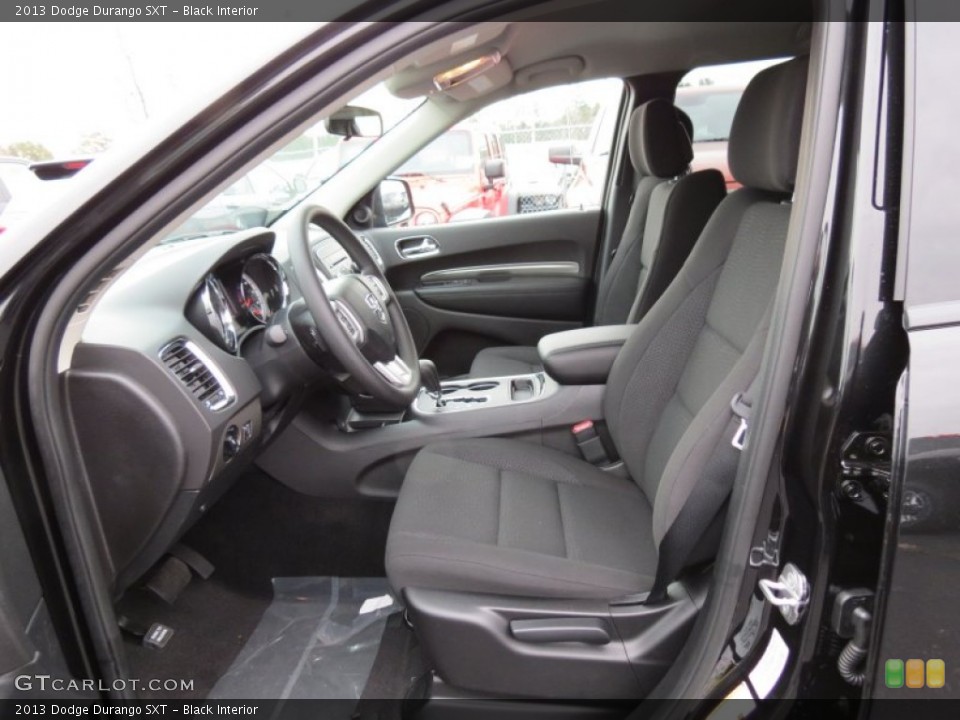 Black Interior Photo for the 2013 Dodge Durango SXT #78667301