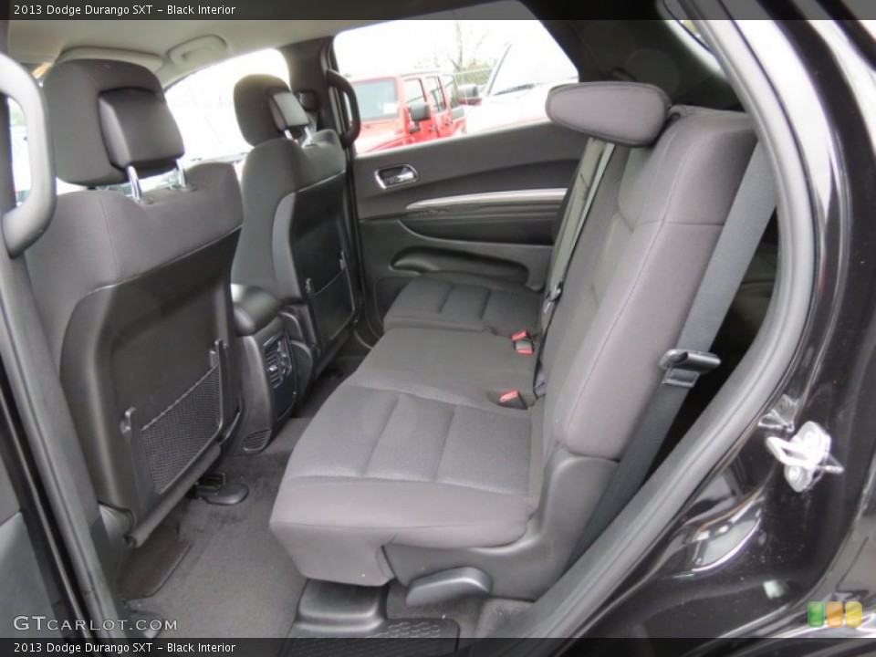 Black Interior Rear Seat for the 2013 Dodge Durango SXT #78667329