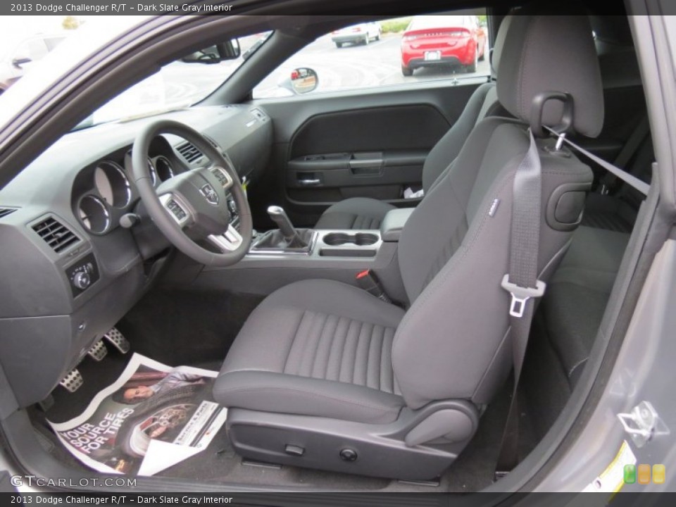 Dark Slate Gray Interior Photo for the 2013 Dodge Challenger R/T #78668176