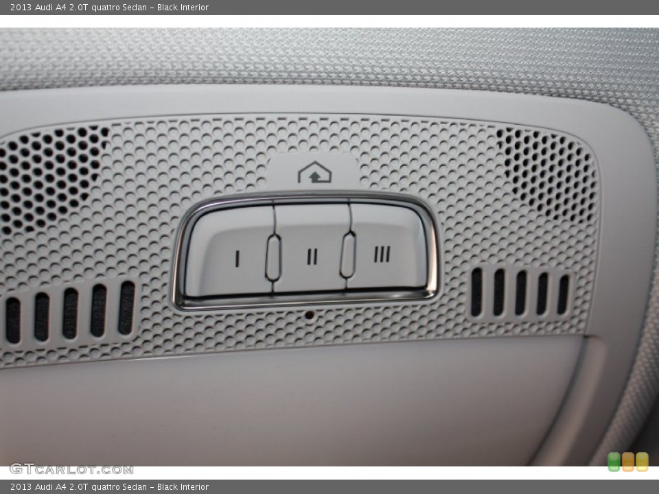 Black Interior Controls for the 2013 Audi A4 2.0T quattro Sedan #78670468