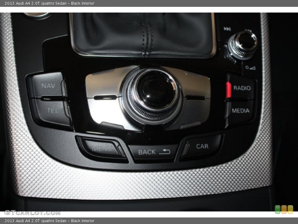 Black Interior Controls for the 2013 Audi A4 2.0T quattro Sedan #78670579