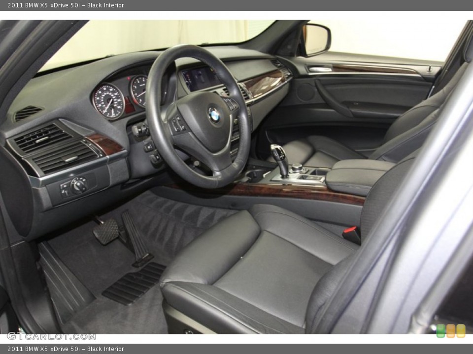 Black Interior Photo for the 2011 BMW X5 xDrive 50i #78673507