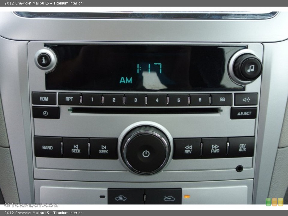 Titanium Interior Audio System for the 2012 Chevrolet Malibu LS #78674527