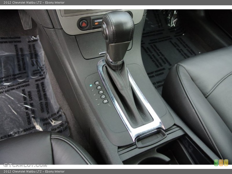 Ebony Interior Transmission for the 2012 Chevrolet Malibu LTZ #78675067