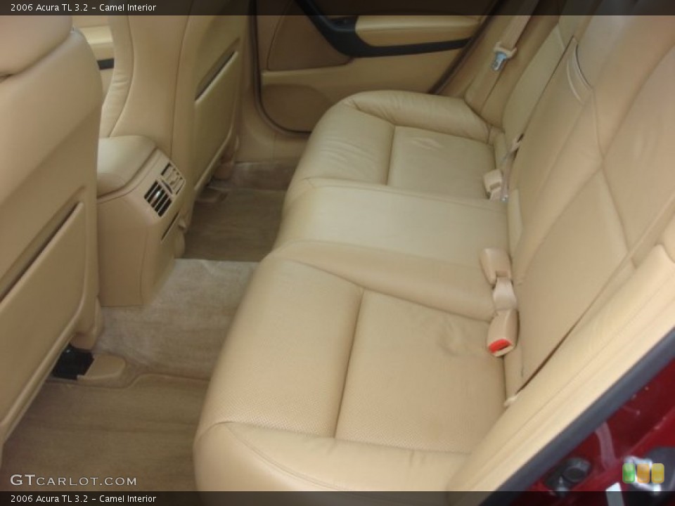 Camel Interior Rear Seat for the 2006 Acura TL 3.2 #78675662