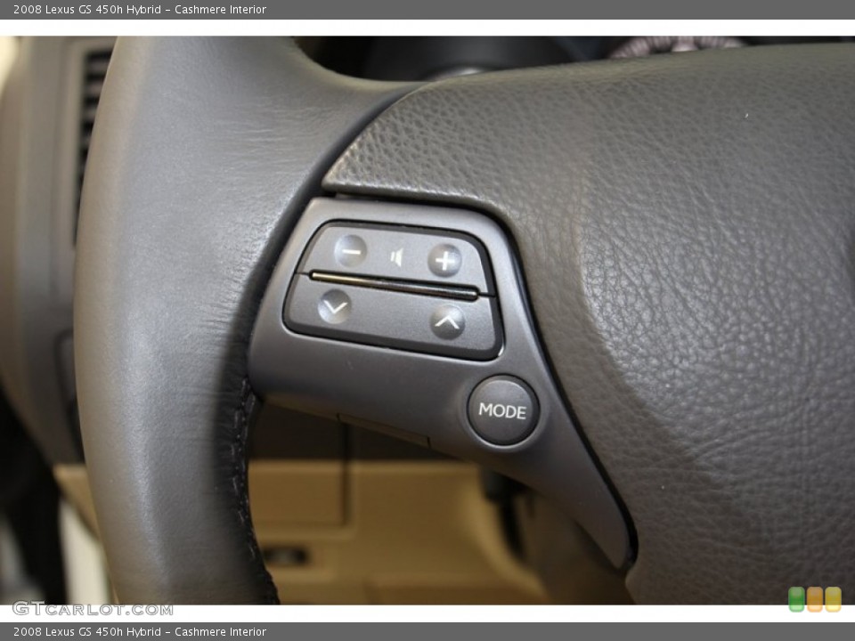 Cashmere Interior Controls for the 2008 Lexus GS 450h Hybrid #78675884