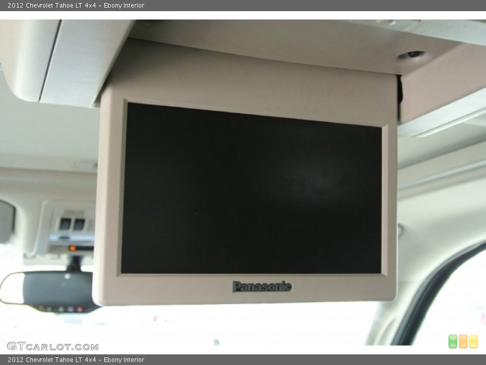 Ebony Interior Entertainment System for the 2012 Chevrolet Tahoe LT 4x4 #78676394