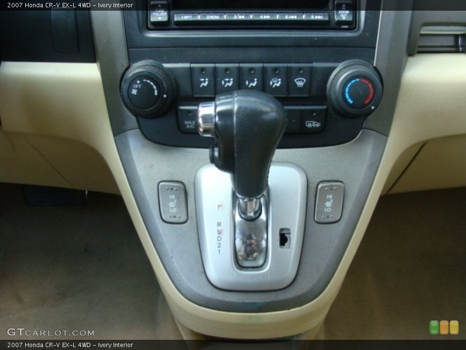 Ivory Interior Transmission for the 2007 Honda CR-V EX-L 4WD #78679006