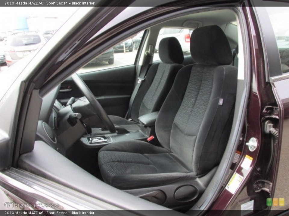 Black Interior Photo for the 2010 Mazda MAZDA6 i Sport Sedan #78679438