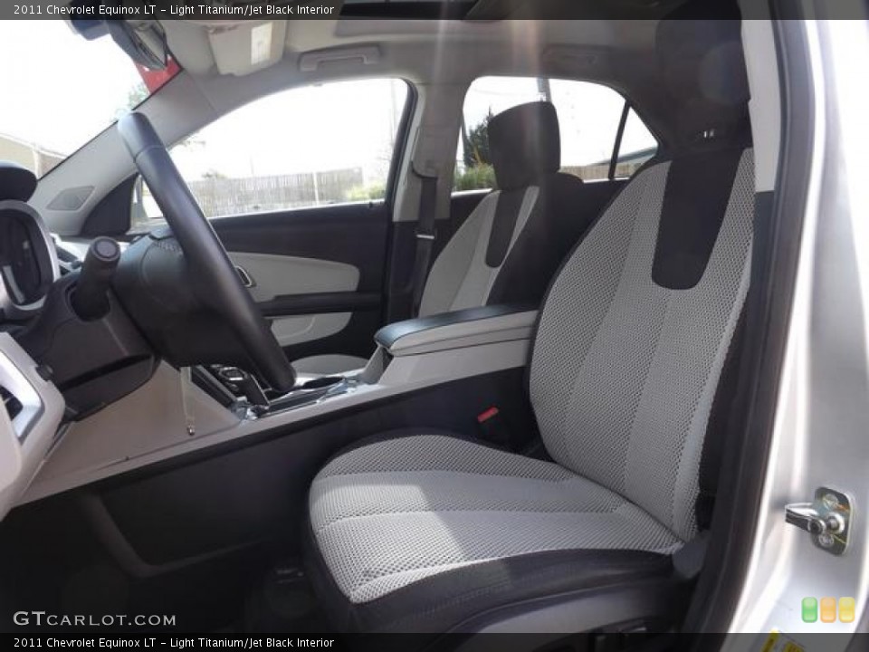 Light Titanium/Jet Black Interior Photo for the 2011 Chevrolet Equinox LT #78680476
