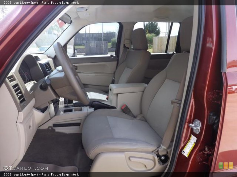 Pastel Pebble Beige Interior Photo for the 2008 Jeep Liberty Sport #78681187