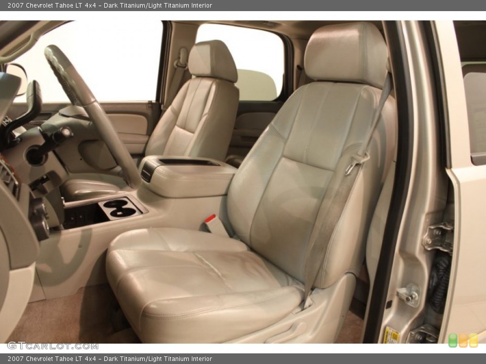 Dark Titanium/Light Titanium Interior Front Seat for the 2007 Chevrolet Tahoe LT 4x4 #78681975