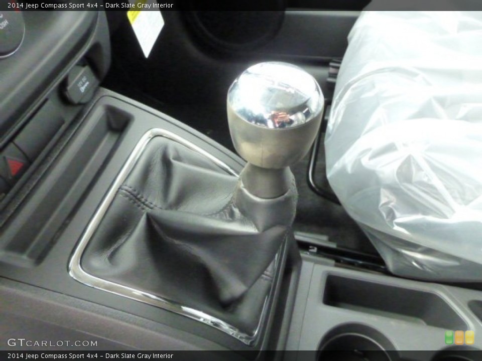 Dark Slate Gray Interior Transmission for the 2014 Jeep Compass Sport 4x4 #78683635