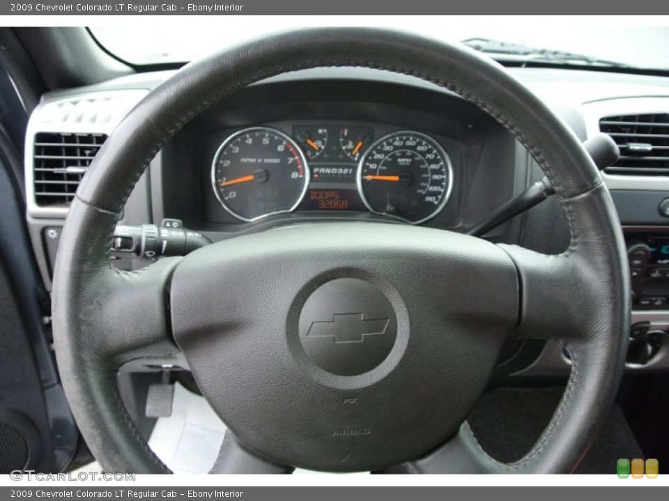 Ebony Interior Steering Wheel for the 2009 Chevrolet Colorado LT Regular Cab #78685147