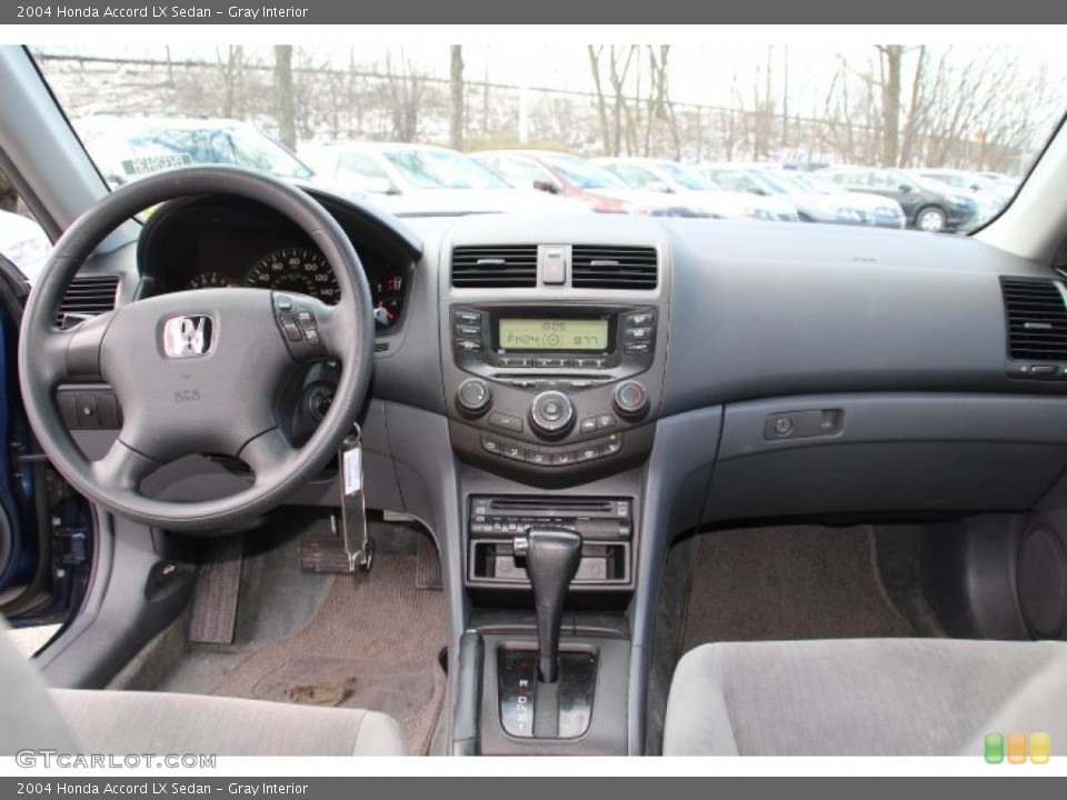 Gray Interior Dashboard for the 2004 Honda Accord LX Sedan #78686275