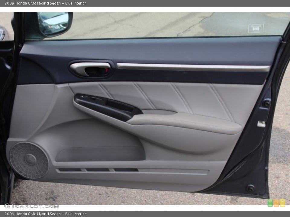 Blue Interior Door Panel for the 2009 Honda Civic Hybrid Sedan #78686716