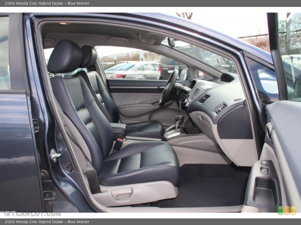 Blue Interior Photo for the 2009 Honda Civic Hybrid Sedan #78686748