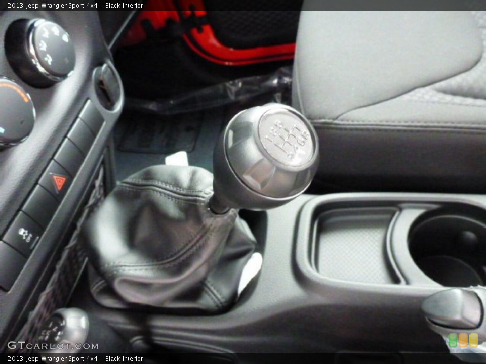 Black Interior Transmission for the 2013 Jeep Wrangler Sport 4x4 #78686845