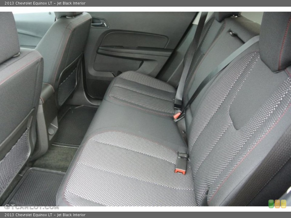 Jet Black Interior Rear Seat for the 2013 Chevrolet Equinox LT #78687748