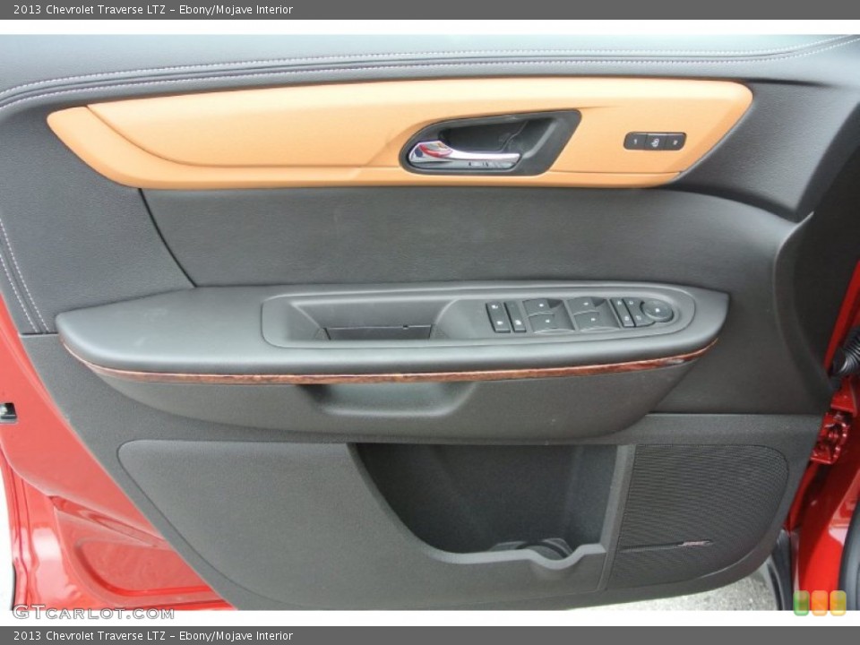 Ebony/Mojave Interior Door Panel for the 2013 Chevrolet Traverse LTZ #78687973