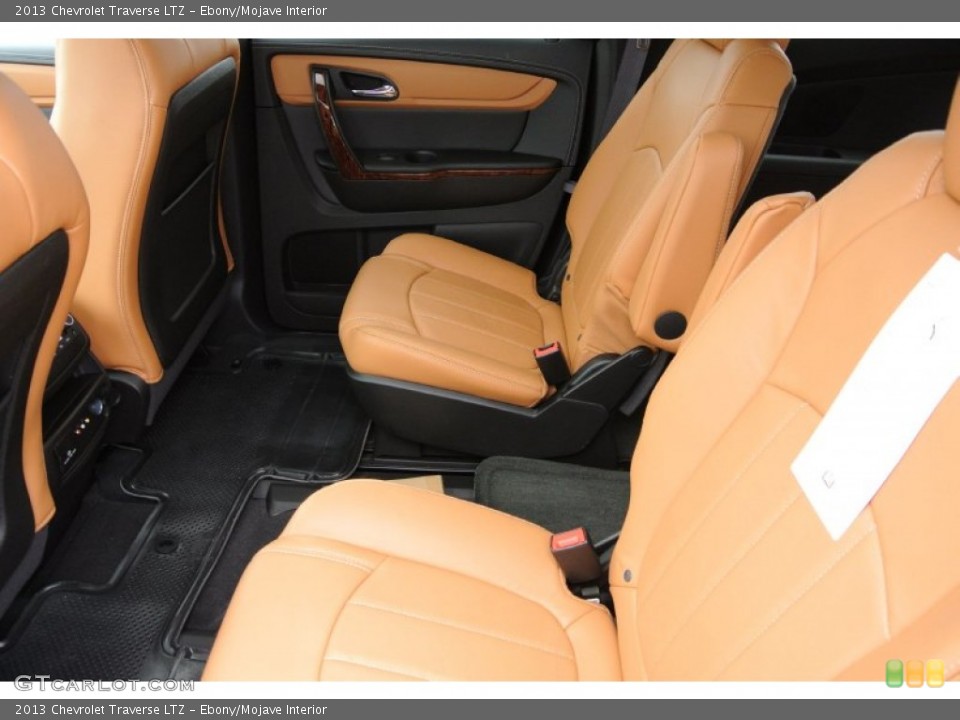 Ebony/Mojave Interior Rear Seat for the 2013 Chevrolet Traverse LTZ #78688091
