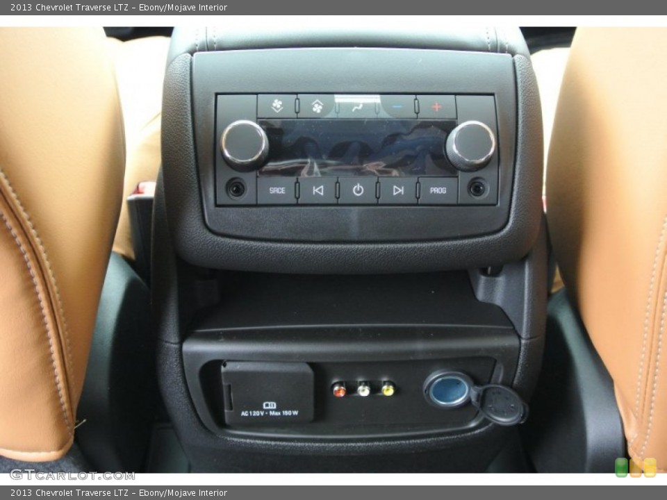 Ebony/Mojave Interior Controls for the 2013 Chevrolet Traverse LTZ #78688105