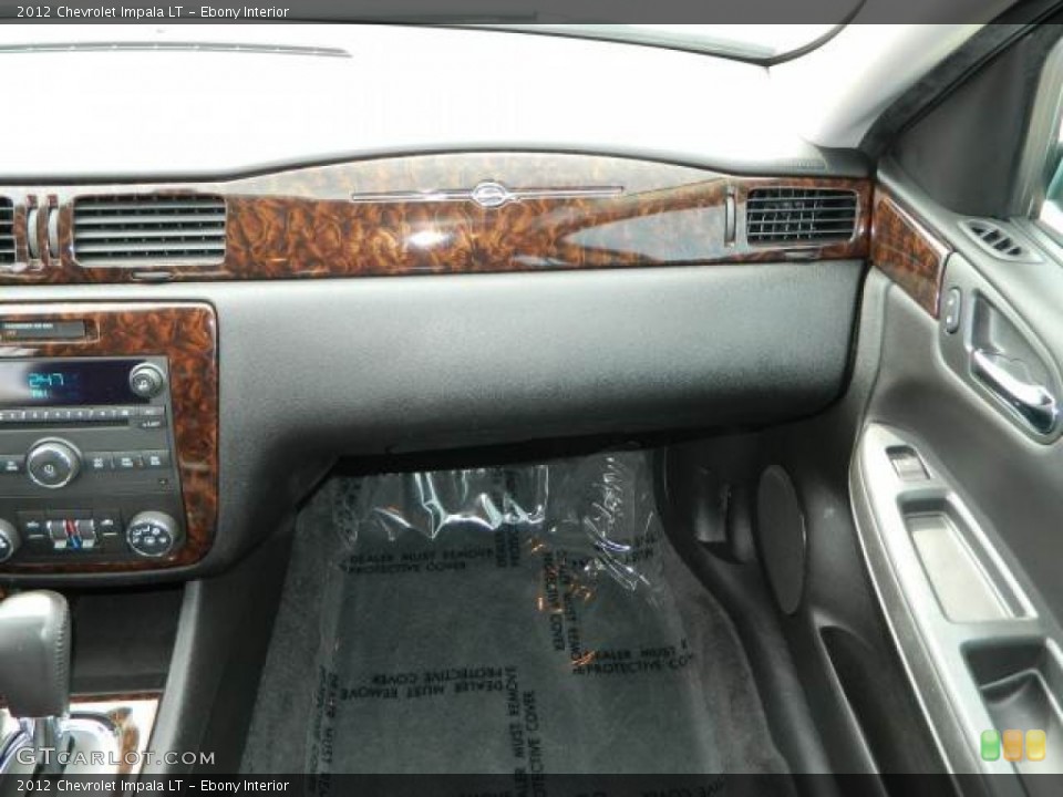 Ebony Interior Dashboard for the 2012 Chevrolet Impala LT #78688180