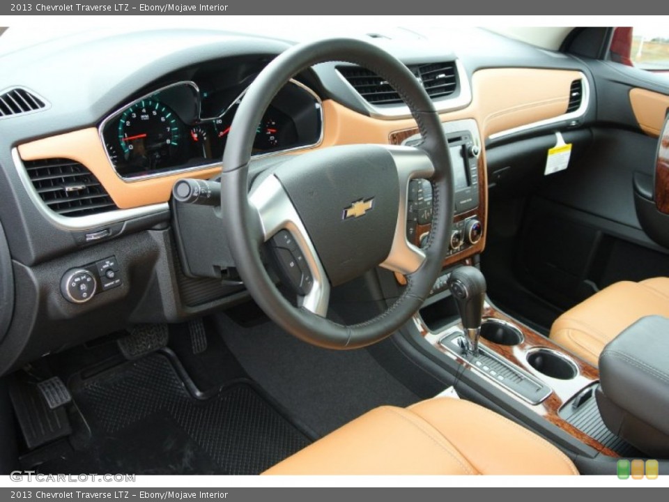 Ebony/Mojave Interior Prime Interior for the 2013 Chevrolet Traverse LTZ #78688231