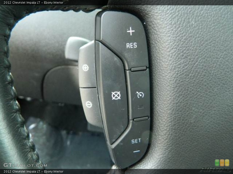 Ebony Interior Controls for the 2012 Chevrolet Impala LT #78688312