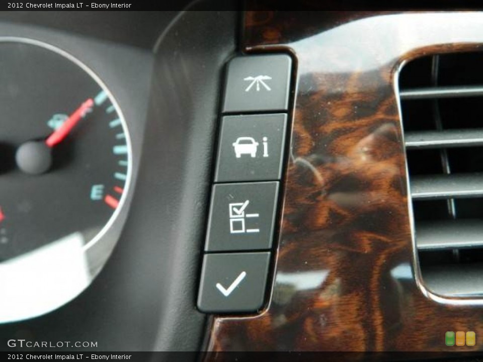 Ebony Interior Controls for the 2012 Chevrolet Impala LT #78688342