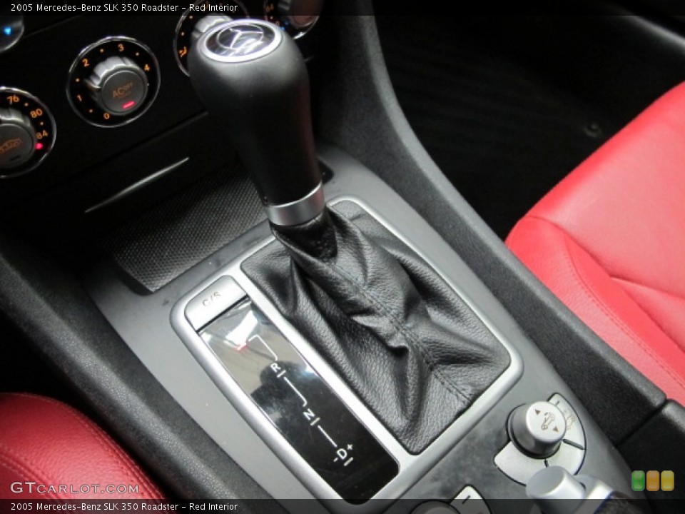Red Interior Transmission for the 2005 Mercedes-Benz SLK 350 Roadster #78688408