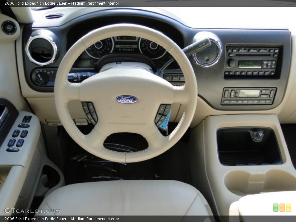 Medium Parchment Interior Dashboard for the 2006 Ford Expedition Eddie Bauer #78688777