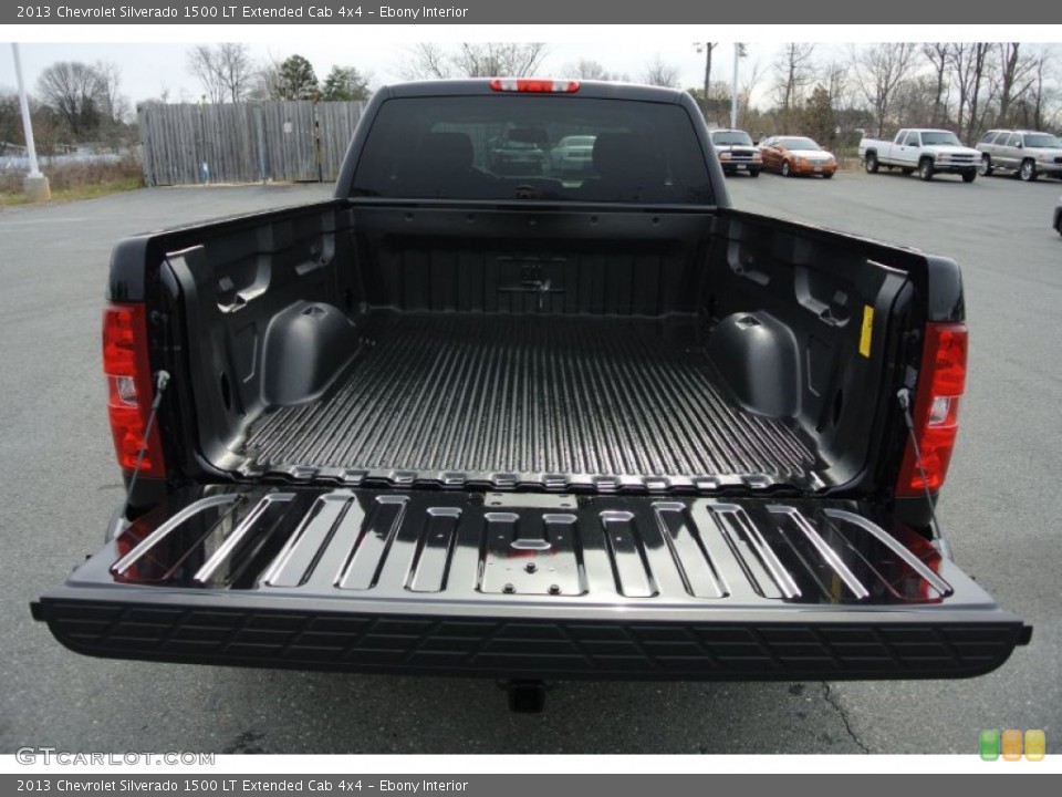 Ebony Interior Trunk for the 2013 Chevrolet Silverado 1500 LT Extended Cab 4x4 #78689503