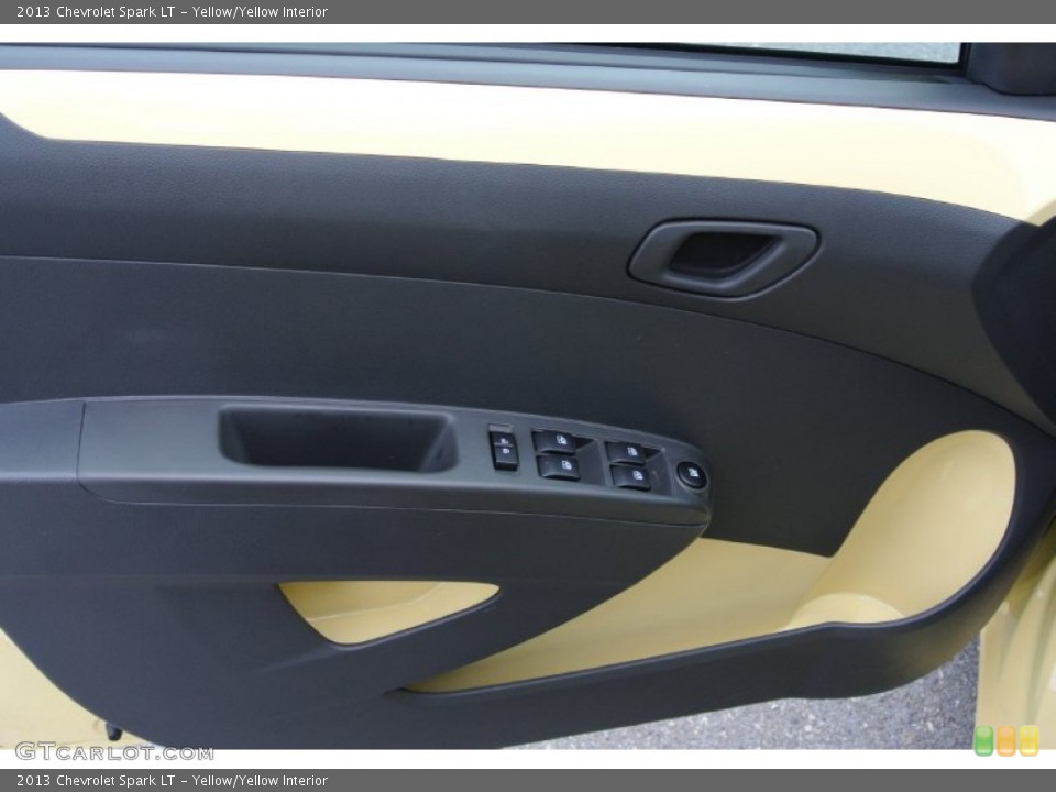 Yellow/Yellow Interior Door Panel for the 2013 Chevrolet Spark LT #78690019