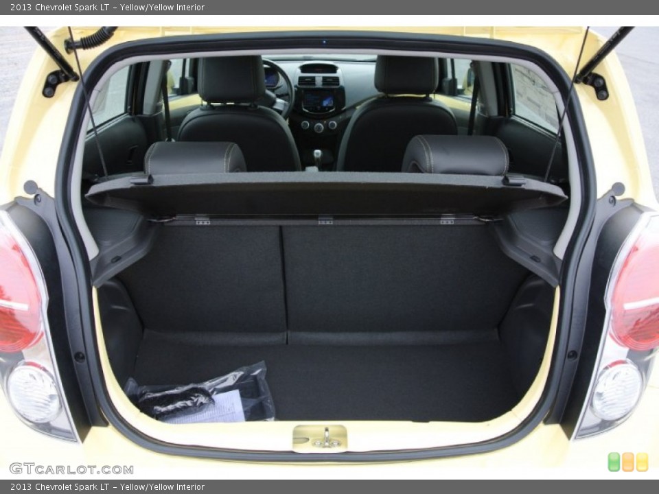 Yellow/Yellow Interior Trunk for the 2013 Chevrolet Spark LT #78690157