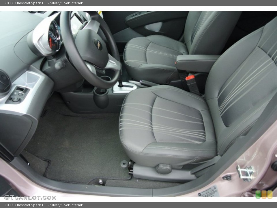 Silver/Silver Interior Photo for the 2013 Chevrolet Spark LT #78690346