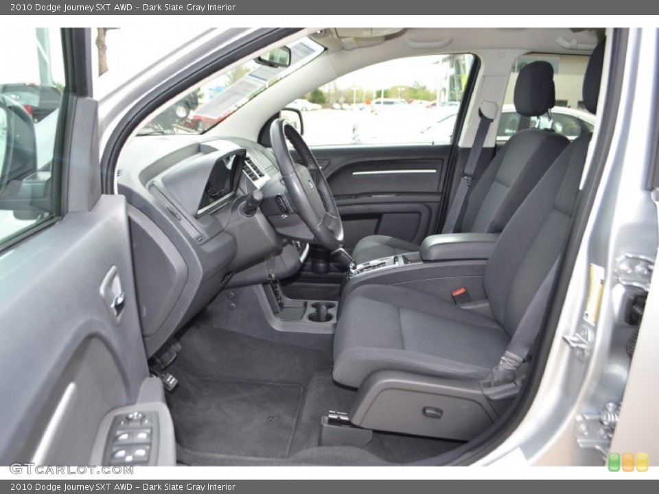 Dark Slate Gray Interior Front Seat for the 2010 Dodge Journey SXT AWD #78690604