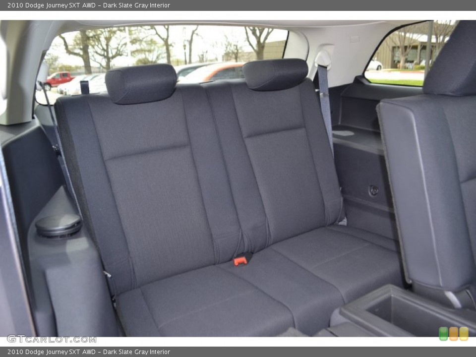 Dark Slate Gray Interior Rear Seat for the 2010 Dodge Journey SXT AWD #78690645