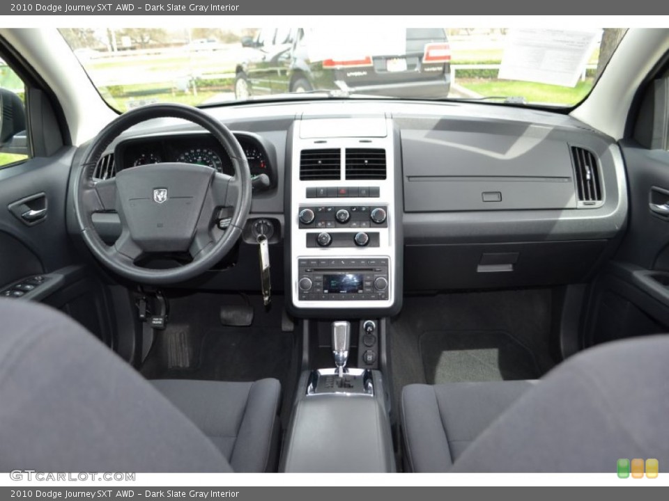 Dark Slate Gray Interior Dashboard for the 2010 Dodge Journey SXT AWD #78690671