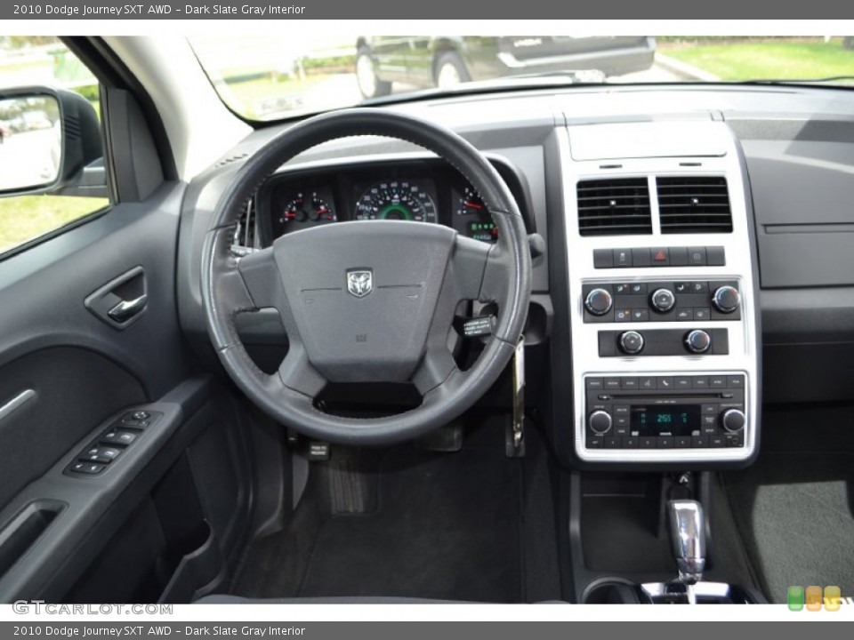 Dark Slate Gray Interior Dashboard for the 2010 Dodge Journey SXT AWD #78690685