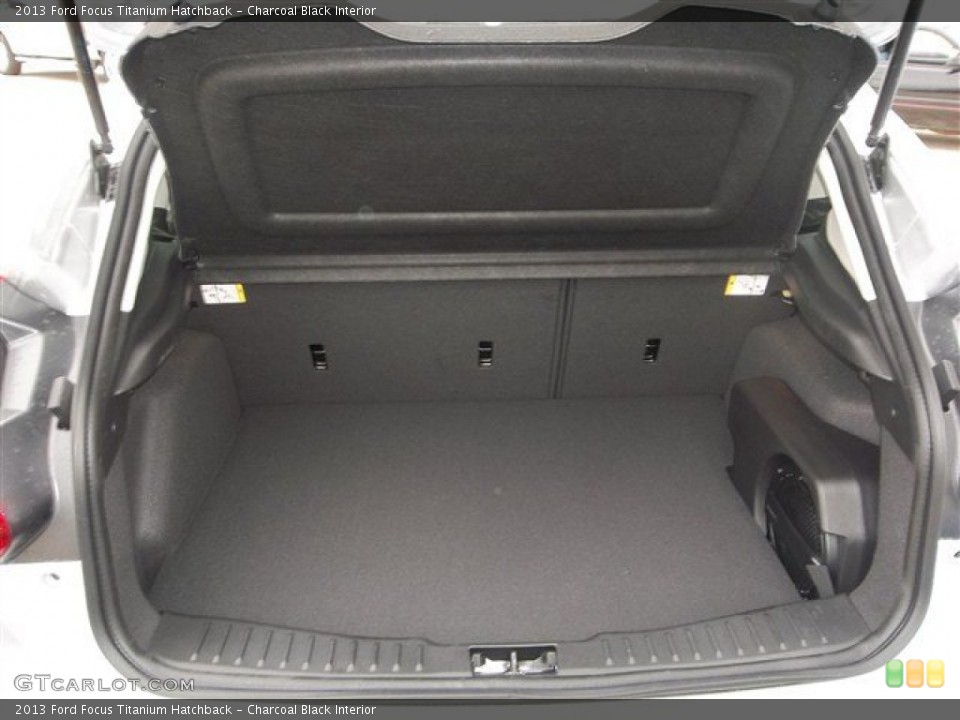Charcoal Black Interior Trunk for the 2013 Ford Focus Titanium Hatchback #78691207
